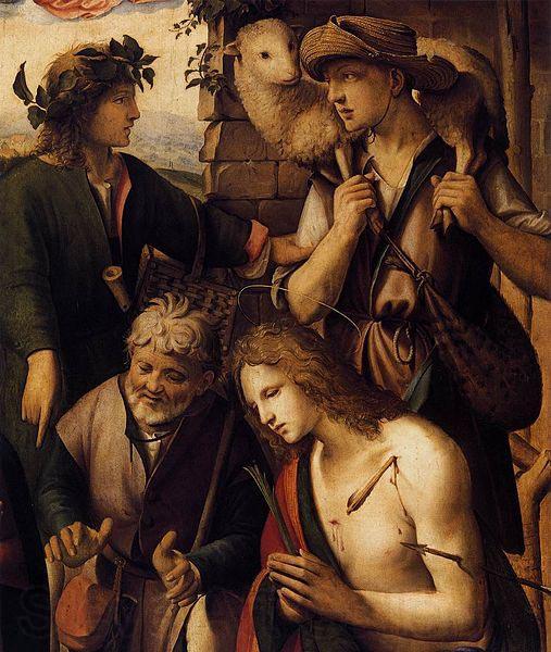 Ridolfo Ghirlandaio The Adoration of the Shepherds Norge oil painting art